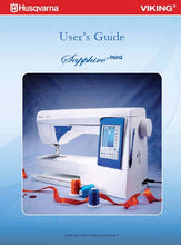 Load image into Gallery viewer, HUSQVARNA VIKING SAPPHIRE 960Q USERS GUIDE ENGLISH SEWING MACHINE