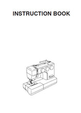 Load image into Gallery viewer, JANOME 50816 INSTRUCTION BOOK ENGLISH SEWING MACHINE