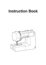 Load image into Gallery viewer, JANOME 5300QDC-T INSTRUCTION BOOK ENGLISH SEWING MACHINE