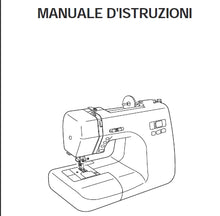 Load image into Gallery viewer, JANOME HF8077 MANUALE D'ISTRUZIONI ITALIANO MACCHINA DA CUCIRE
