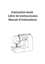 Load image into Gallery viewer, JANOME DC1018 INSTRUCTION BOOK ENGLISH ESPANOL FRANCAIS SEWING MACHINE