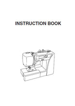 Load image into Gallery viewer, JANOME DC2015 INSTRUCTION BOOK ENGLISH SEWING MACHINE