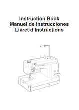 Load image into Gallery viewer, JANOME HD9 PROFESSIONAL INSTRUCTION BOOK ENGLISH SEWING MACHINE