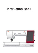 Load image into Gallery viewer, JANOME HORIZON MEMORY CRAFT 14000 INSTRUCTION BOOK ENGLISH SEWING MACHINE