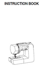 Load image into Gallery viewer, JANOME JNH2030DC INSTRUCTION BOOK ENGLISH SEWING MACHINE