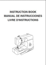 Load image into Gallery viewer, JANOME MARINE MAGIC INSTRUCTION BOOK ENGLISH ESPANOL FRANCAIS SEWING MACHINE