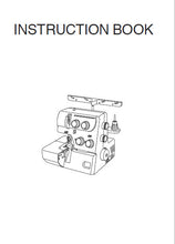 Load image into Gallery viewer, JANOME MAGNOLIA 7034D INSTRUCTION BOOK ENGLISH SEWING MACHINE