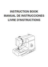 Load image into Gallery viewer, JANOME MARINE MAGIC INSTRUCTION BOOK ENGLISH ESPANOL FRANCAIS SEWING MACHINE