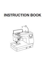 Load image into Gallery viewer, JANOME MEMORY CRAFT 6300 PROFESSIONAL INSTRUCTION BOOK ENGLISH SEWING MACHINE