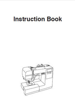 Load image into Gallery viewer, JANOME MOD-100 INSTRUCTION BOOK ENGLISH SEWING MACHINE