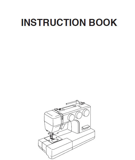 JANOME MOD19 INSTRUCTION BOOK ENGLISH SEWING MACHINE THE MANUAL ARCHIVE