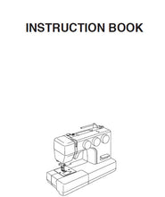 Load image into Gallery viewer, JANOME MOD-19 INSTRUCTION BOOK ENGLISH SEWING MACHINE
