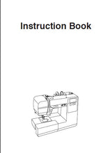 Load image into Gallery viewer, JANOME MOD-30 INSTRUCTION BOOK ENGLISH SEWING MACHINE