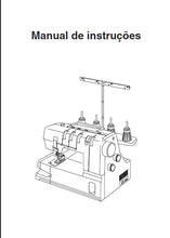 Load image into Gallery viewer, JANOME 2000CPX MANUAL DE INSTRUCOES PORTUGUESE BR MAQUINA DE COSTURA
