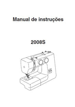 Load image into Gallery viewer, JANOME 2008S MANUAL DE INSTRUCOES PORTUGUESE BR MAQUINA DE COSTURA