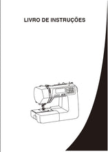 Load image into Gallery viewer, JANOME 4120QDC LIVRO DE INSTRUCOES PORTUGUESE BR MAQUINA DE COSTURA