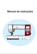 Load image into Gallery viewer, JANOME 7700QCP MANUAL DE INSTRUCOES PORTUGUESE BR MAQUINA DE COSTURA