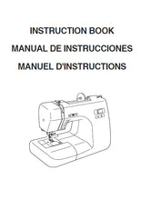 Load image into Gallery viewer, JANOME 8077 INSTRUCTION BOOK MANUAL DE INSTRUCCIONES MANUEL D'INSTRUCTIONS ENG ESP FR SEWING MACHINE MAQUINA DE COSER MACHINE A COUDRE