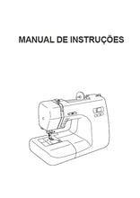 Load image into Gallery viewer, JANOME 8077 MANUAL DE INSTRUCOES PORTUGUESE BR MAQUINA DE COSTURA