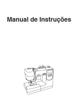 Load image into Gallery viewer, JANOME DC6100 MANUAL DE INSTRUCOES PORTUGUESE BR MAQUINA DE COSTURA