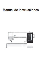 Load image into Gallery viewer, JANOME MC500E MANUAL DE INSTRUCCIONES ESPANOL MAQUINA DE COSER