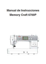 Load image into Gallery viewer, JANOME MEMORY CRAFT 6700P MANUAL DE INSTRUCCIONES ESPANOL MAQUINA DE COSER
