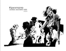 Load image into Gallery viewer, KENMORE 19501 19502 OWNERS MANUAL ENGLISH SEWING MACHINE