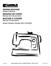 Load image into Gallery viewer, KENMORE 385.16120200 OWNERS MANUAL MANUAL DE INSTRUCCIONES MANUEL D'INSTRUCTIONS ENG ESP FRANC SEWING MACHINE MAQUINA DE COSER MACHINE A COUDRE