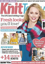 Load image into Gallery viewer, KNIT TODAY 97 APRIL 2014 KNITTING MAGAZINE ENGLISH KNITTING AND CROCHET PATTERNS