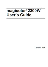 Load image into Gallery viewer, KONICA MINOLTA MAGICOLOR 2300W USERS GUIDE ENGLISH PRINTER