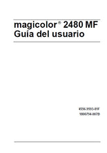 Load image into Gallery viewer, KONICA MINOLTA MAGICOLOR 2480 MF GUIA DEL USUARIO ESPANOL IMPRESORA
