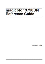 Load image into Gallery viewer, KONICA MINOLTA MAGICOLOR 3730DN REFERENCE GUIDE ENGLISH PRINTER