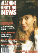 Load image into Gallery viewer, MACHINE KNITTING NEWS 2-95 KNITTING BOOK ENGLISH KNITTING PATTERNS