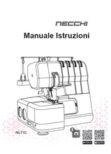 Load image into Gallery viewer, NECCHI NL11C MANUALE ISTRUZIONI ITALIANO MACCHINA PER CUCIRE