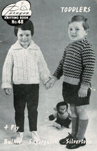 Load image into Gallery viewer, PARAGON 48 KNITTING BOOK ENGLISH TODDLERS KNITTING PATTERNS