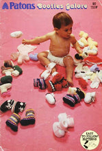Load image into Gallery viewer, PATONS 652 KNITTING BOOK ENGLISH BOOTIES GALORE KNITTING PATTERNS