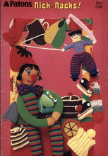 Load image into Gallery viewer, PATONS C41 KNICK KNACKS KNITTING BOOK ENGLISH KNITTING PATTERNS