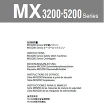 Load image into Gallery viewer, PEGASUS MX3200 MX5200 INSTRUCTION MANUAL IN ENGLISH DEUTSCH FRANCAIS ESPANOL SEWING MACHINE