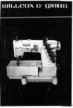 Load image into Gallery viewer, PEGASUS W41 W61 INSTRUCTION MANUAL IN ENGLISH SEWING MACHINE