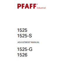 Load image into Gallery viewer, PFAFF 1525 1525-S 1525-G 1526 ADJUSTMENT MANUAL BOOK IN ENGLISH SEWING MACHINE
