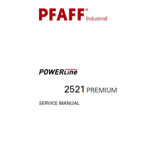 Load image into Gallery viewer, PFAFF 2521 POWERLINE PREMIUM SERVICE MANUAL BOOK 40 PAGES IN ENGLISH SEWING MACHINE