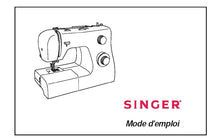 Load image into Gallery viewer, SINGER TRADITION 2259 2263 MODE D'EMPLOI FRANCAIS MACHINE A COUDRE