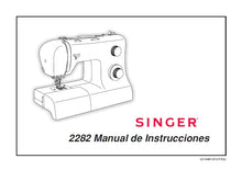 Load image into Gallery viewer, SINGER 2282 TRADITION MANUALE DI ISTRUZIONI MANUAL DE INSTRUCCOES ITALIANO ESPANOL SEWING MACHINE