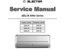 Load image into Gallery viewer, AIRWELL DELTA 25 ELEKTRA 60Hz SERIES SERVICE MANUAL BOOK IN ENGLISH AIR CONDITIONERS