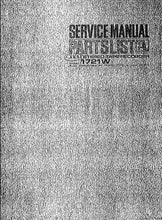 Load image into Gallery viewer, AKAI 1721W 1721L AND HALF TRACK SERVICE MANUAL BOOK IN ENGLISH STEREO TAPE RECORDER