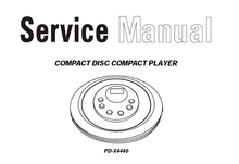 Load image into Gallery viewer, AKAI PD-X4440 SERVICE MANUAL BOOK IN ENGLISH CD COMPACT PLAYER