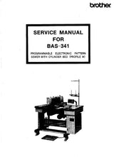 Load image into Gallery viewer, BROTHER BAS-341 SERVICE MANUAL BOOK IN ENGLISH SEWING MACHINE