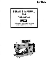 Load image into Gallery viewer, BROTHER DB2-B7700 APM SERVICE MANUAL BOOK IN ENGLISH SEWING MACHINE