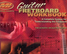 Load image into Gallery viewer, GUITAR FRETBOARD WORKBOOK 80 PAGES IN ENGLISH