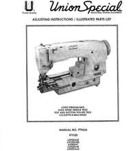 Load image into Gallery viewer, JUKI 63900 ADJUSTING INSTRUCTIONS BOOK IN ENGLISH SEWING MACHINE